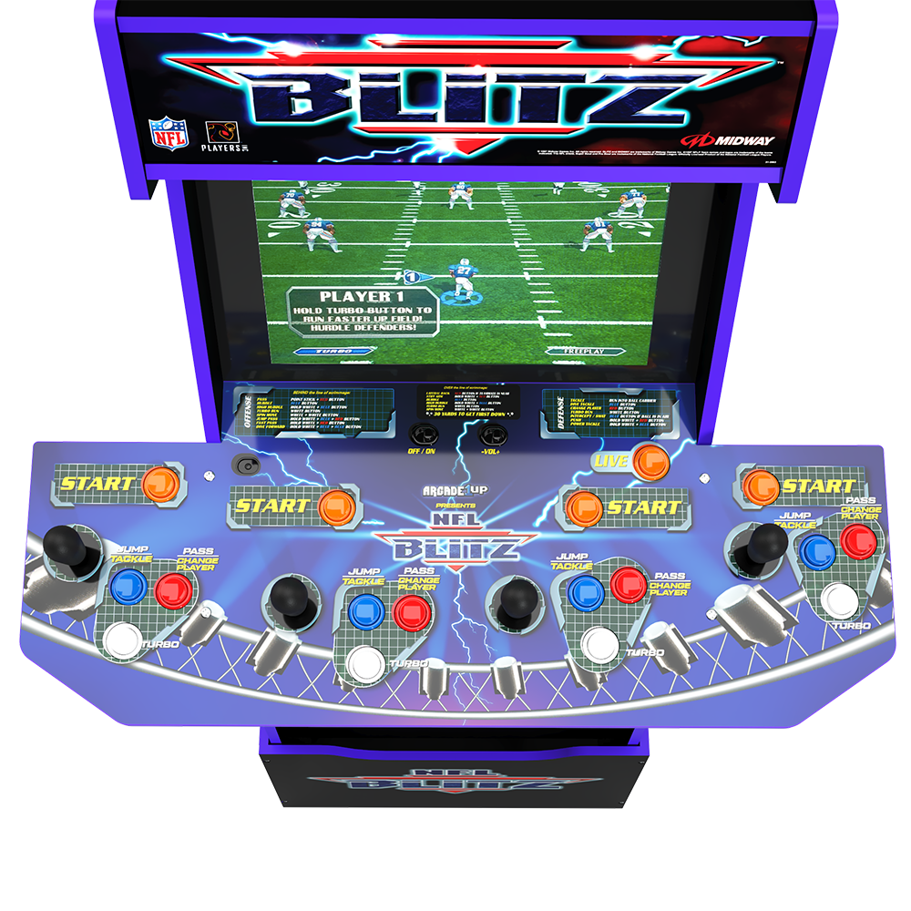 Arcade 1Up - NFL Blitz 3-in-1 Wifi Enabled Arcade Machine