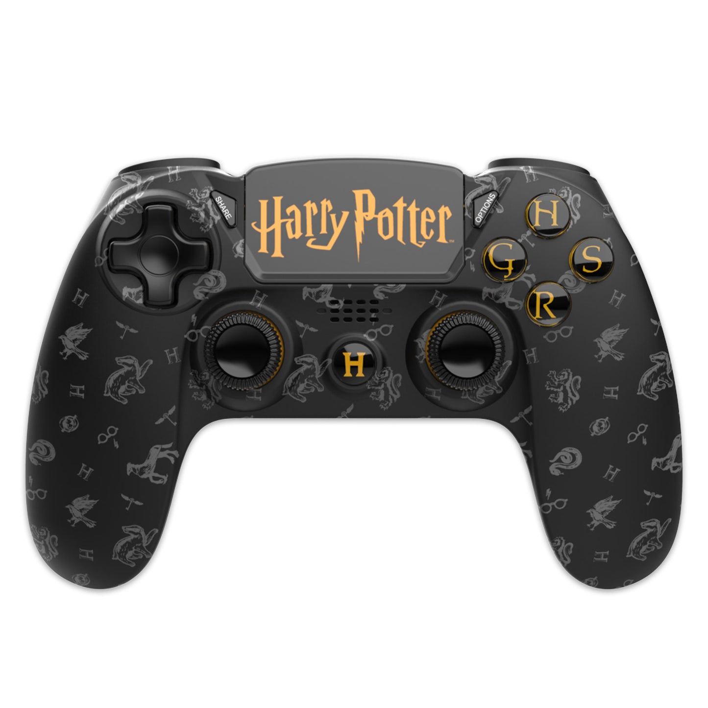 Freaks And Geeks Harry Potter Wireless PS4 LED Controller Black