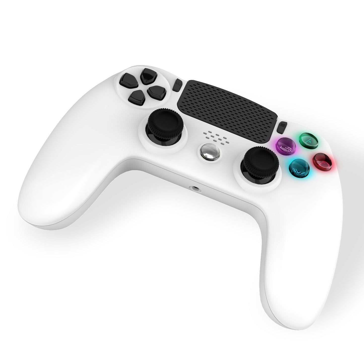 Freaks and Geeks PS4 Light-Up Wireless Controller White