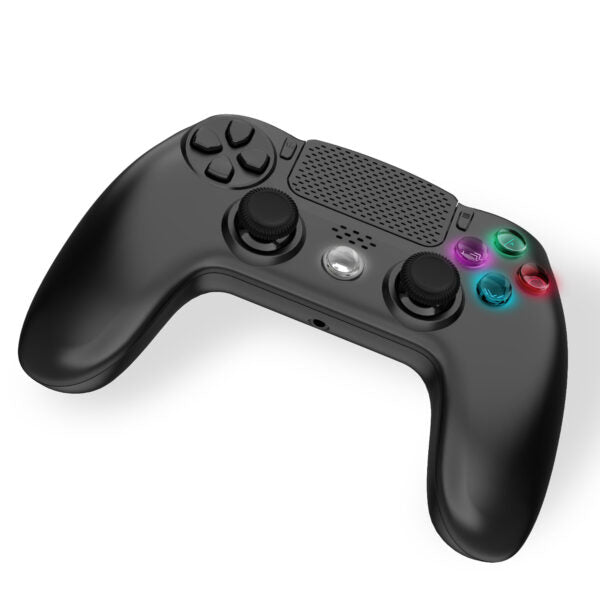 Freaks and Geeks PS4 Light-Up Wireless Controller Black