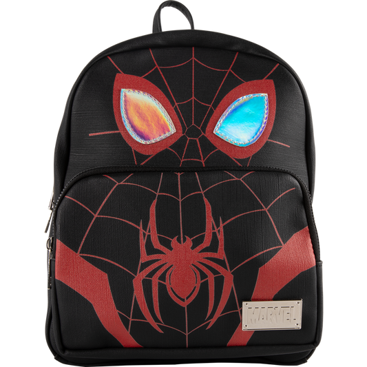 Officially Licensed Marvel Miles Morales Premium Faux Leather Backpack