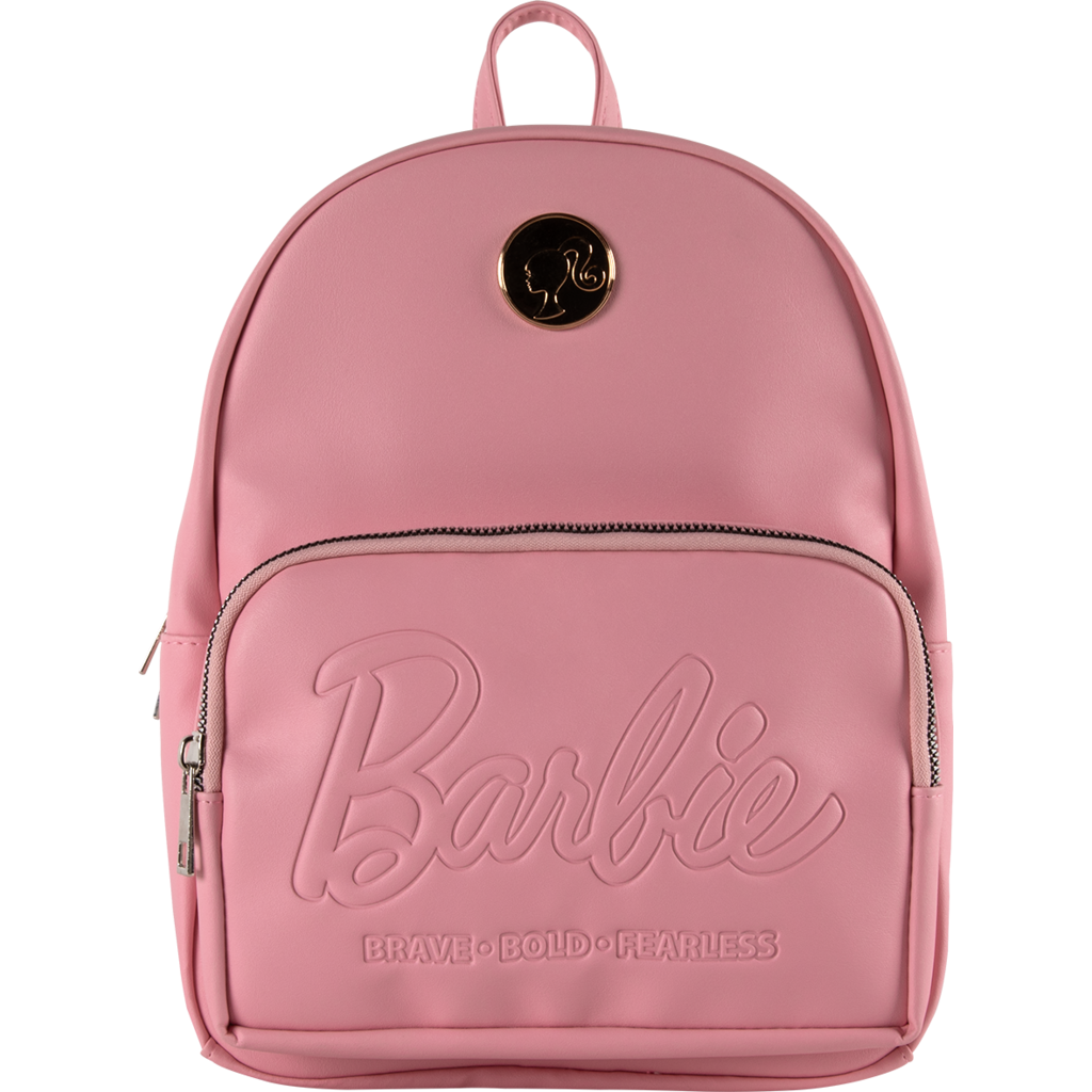 Officially Licensed Barbie Premium Faux Leather Backpack