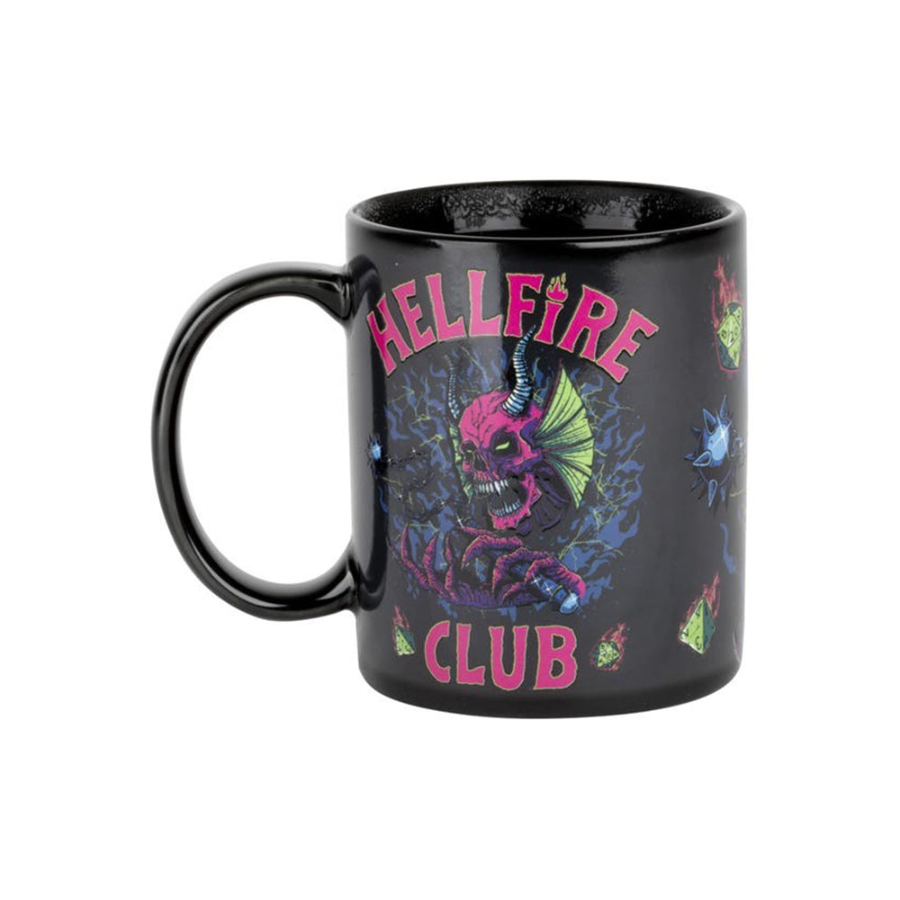 Stranger Things Hellfire Club Heat Change Ceramic Mug 330ml