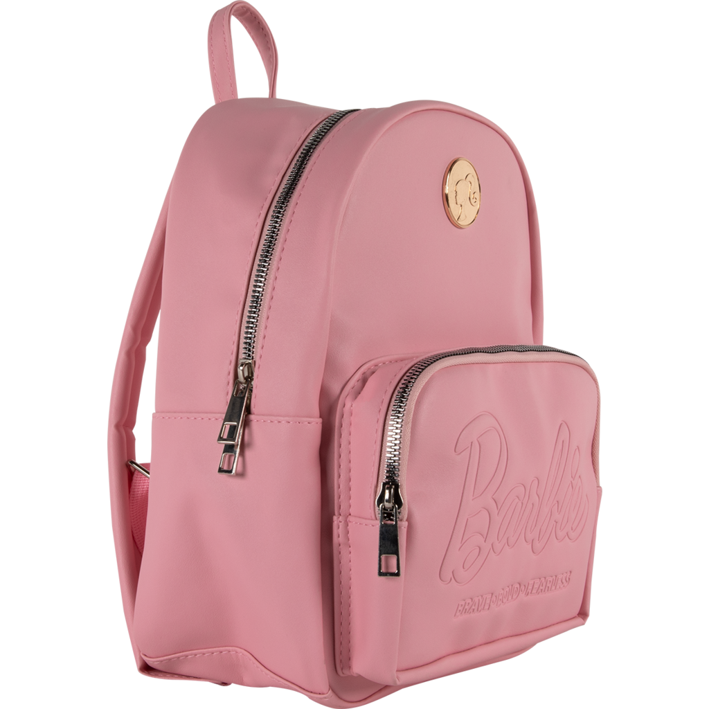 Officially Licensed Barbie Premium Faux Leather Backpack