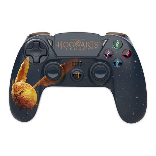 Freaks And Geeks Hogwarts Legacy Golden Snidget Wireless PS4 Light-Up controller