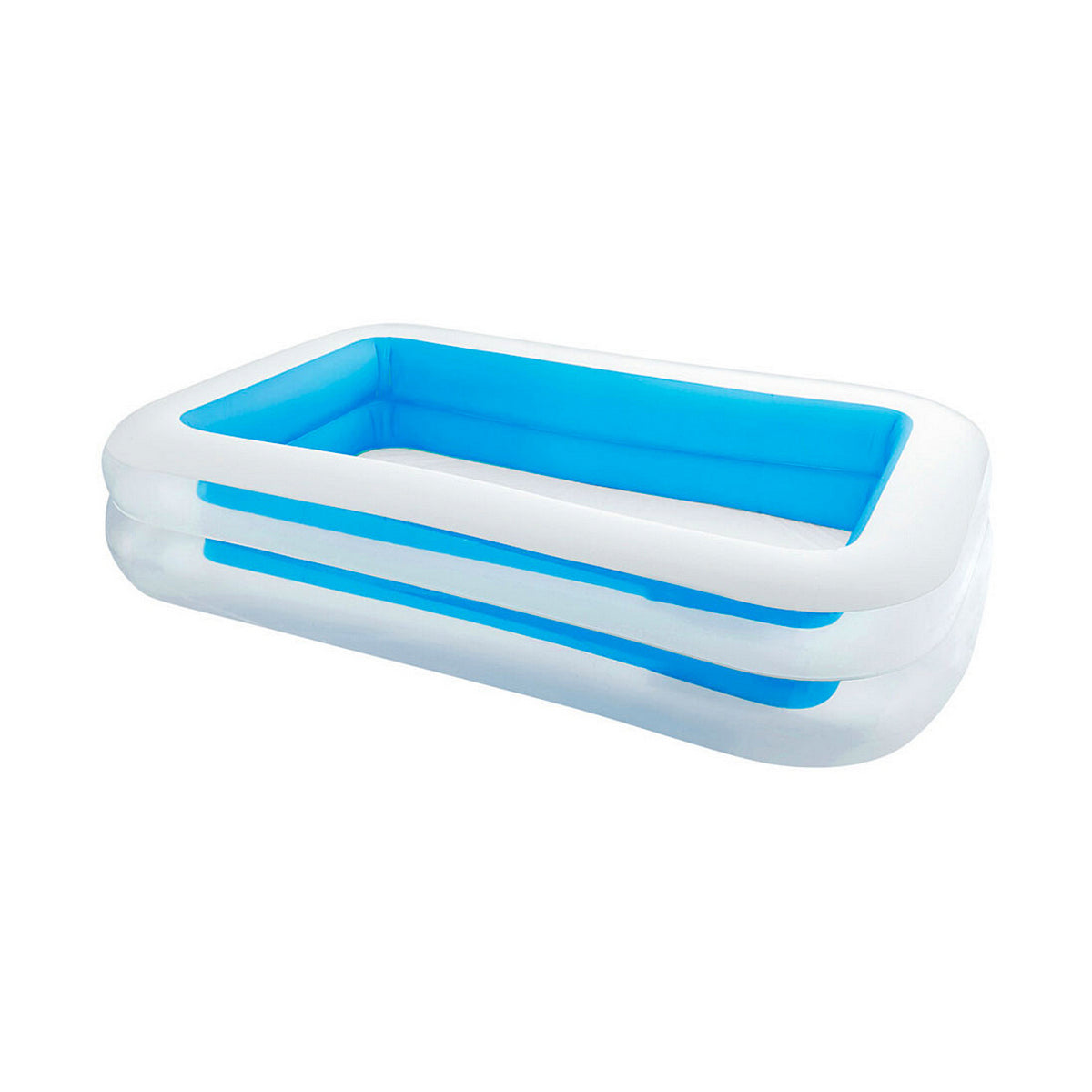 Inflatable pool Intex 56483 770 L (262 x 175 x 56 cm) Blue/White 262 x