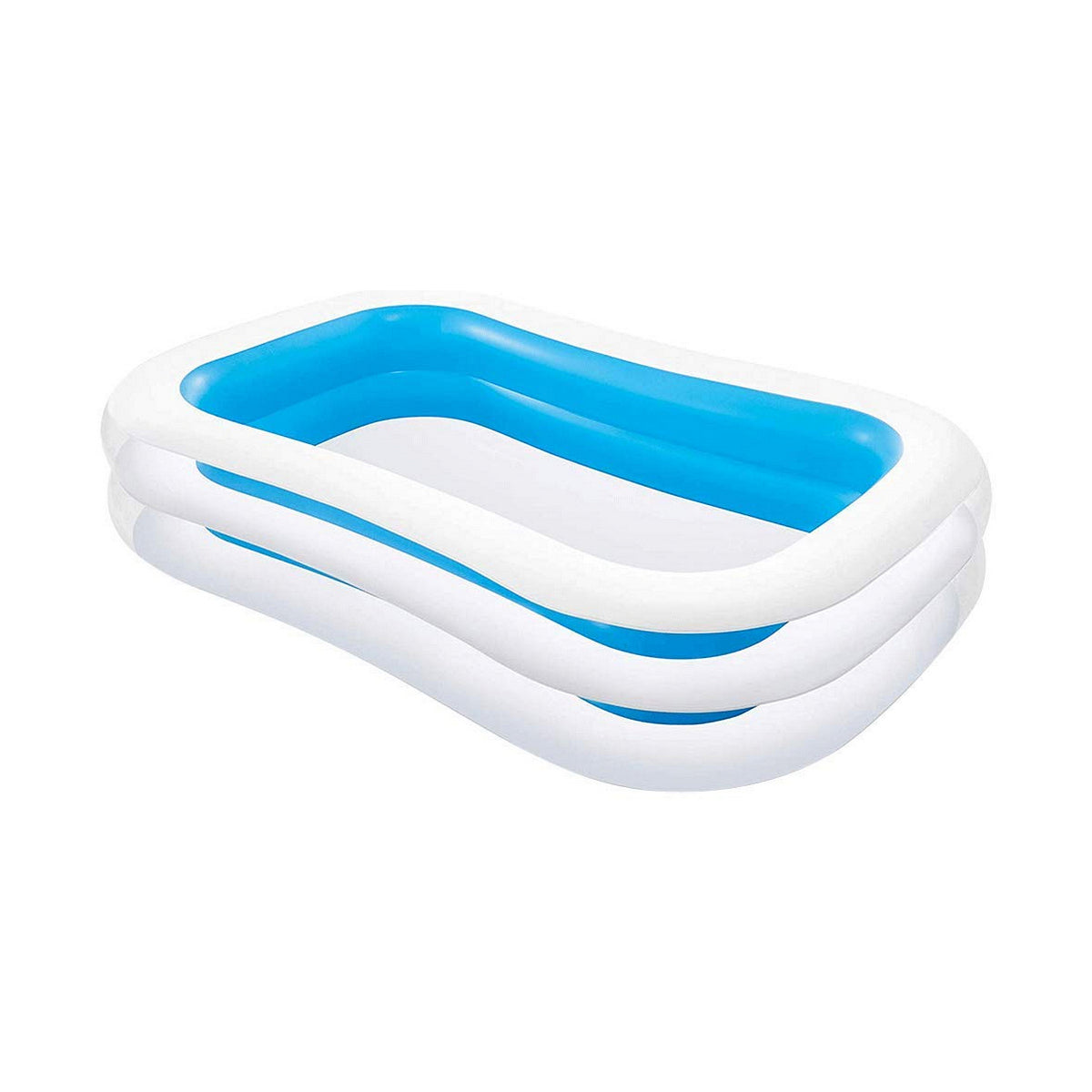 Inflatable pool Intex 56483 770 L (262 x 175 x 56 cm) Blue/White 262 x