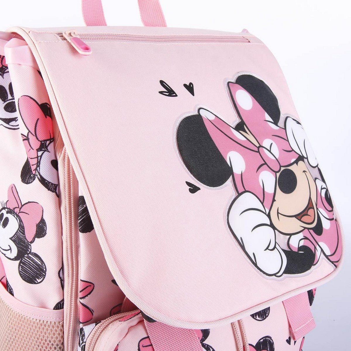 School Bag Minnie Mouse Pink (28,5 x 15 x 41 cm)