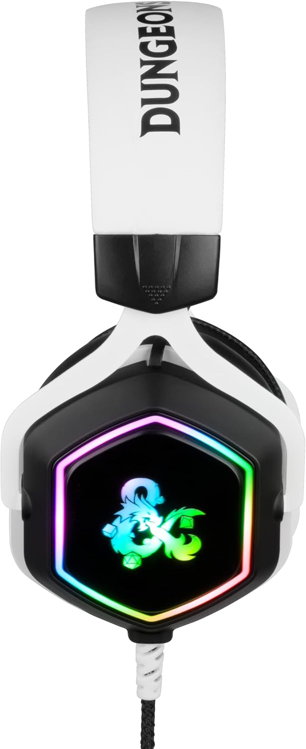 Konix Dungeons and Dragons Rainbow LED 7.1 Gaming Headset