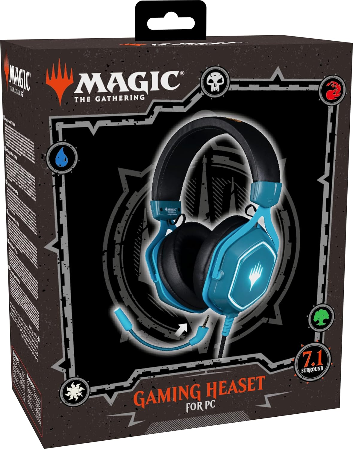 Konix Magic the Gathering 7.1 LED Gaming Headset