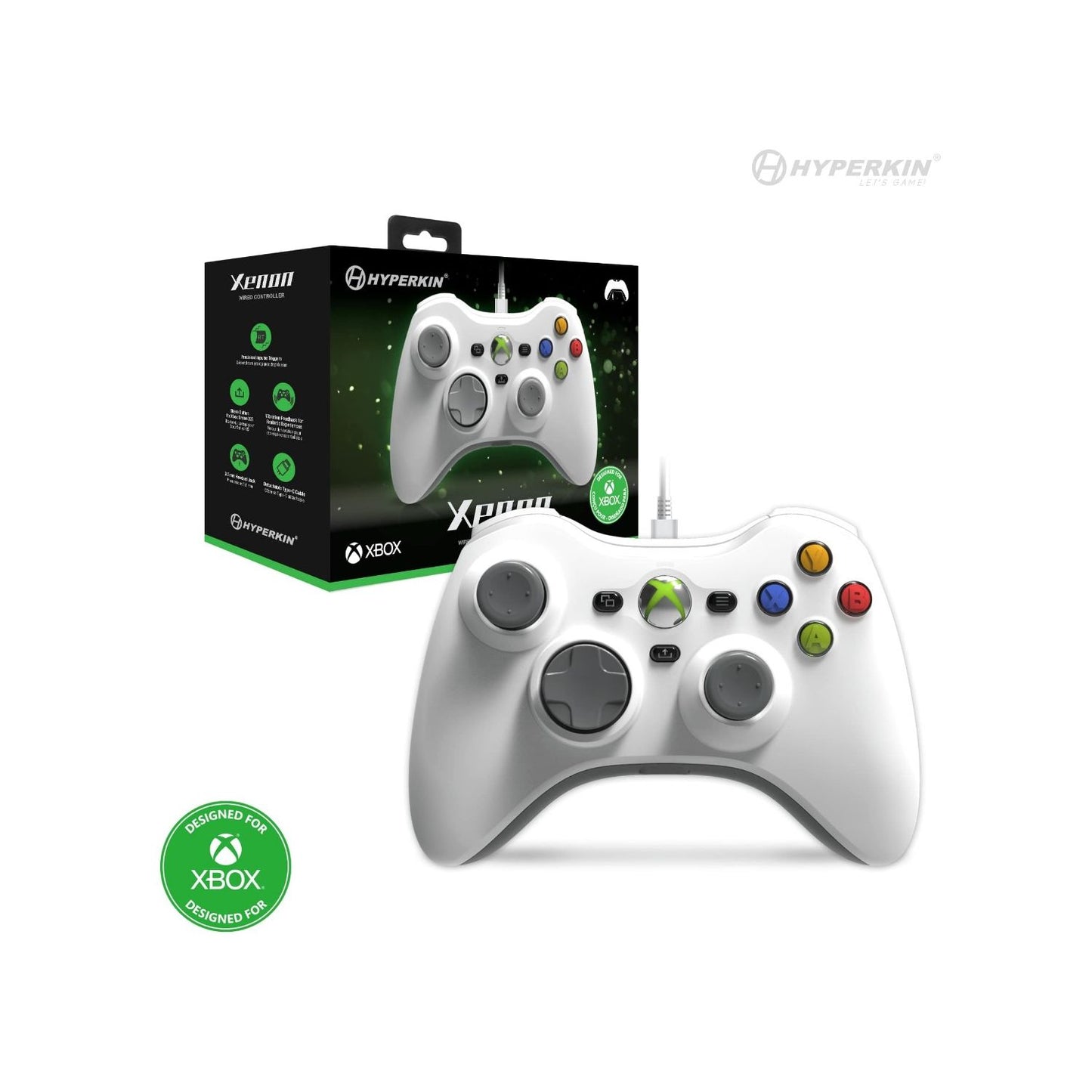 Xenon Xbox Series X/S Controller - White