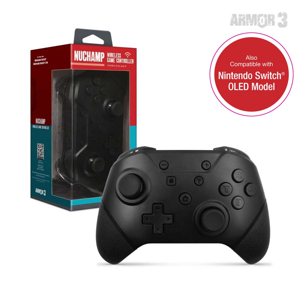 Hyperkin NuChamp Armor 3 Wireless Nintendo Switch Controller - Black