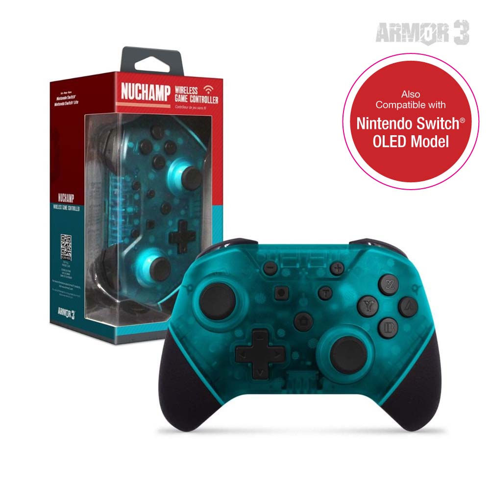 Hyperkin NuChamp Armor 3 Nintendo Switch Wireless Controller - Turquoise