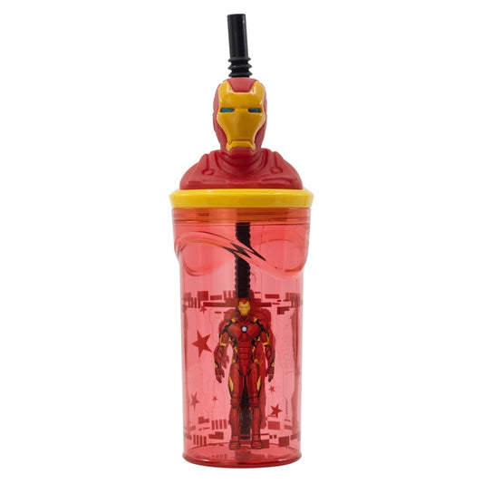 3D FIGURINE TUMBLER 360 ML AVENGERS INVINCIBLE FORCE IRON MAN